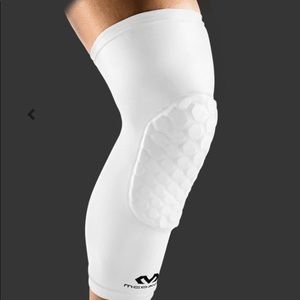 McDavid white knee sleeves